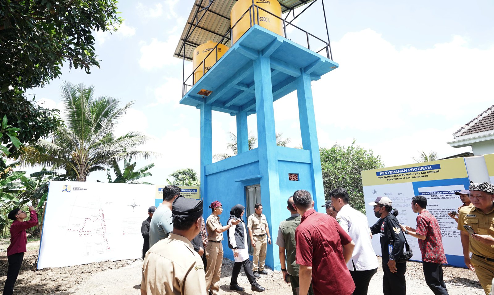 Banyuwangi Bangun Ribuan Saluran Air Bersih Rumah Tangga Gratis di Desa-desa