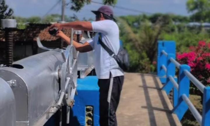 Jaga ketersediaan Air, Dinas PU Pengairan Banyuwangi Terapkan Sistem Gilir untuk Petani