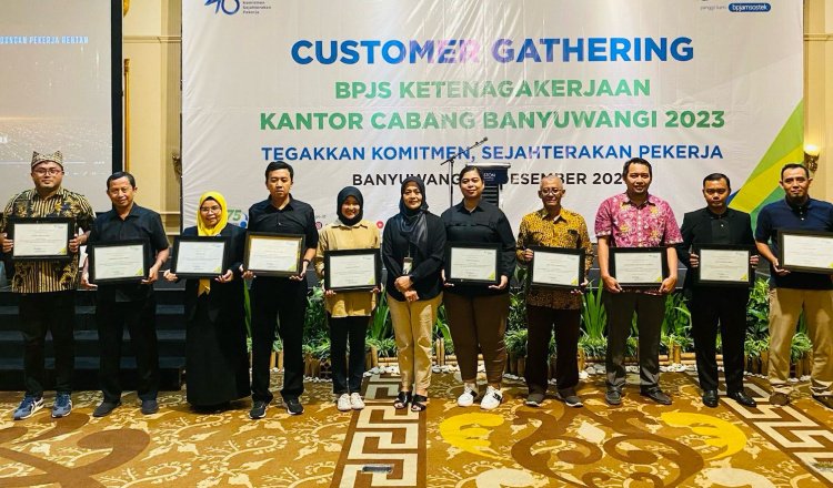 PT BSI Terima Penghargaan dari BPJS Ketenagakerjaan, Dedikasi Perlindungan Sosial di Banyuwangi