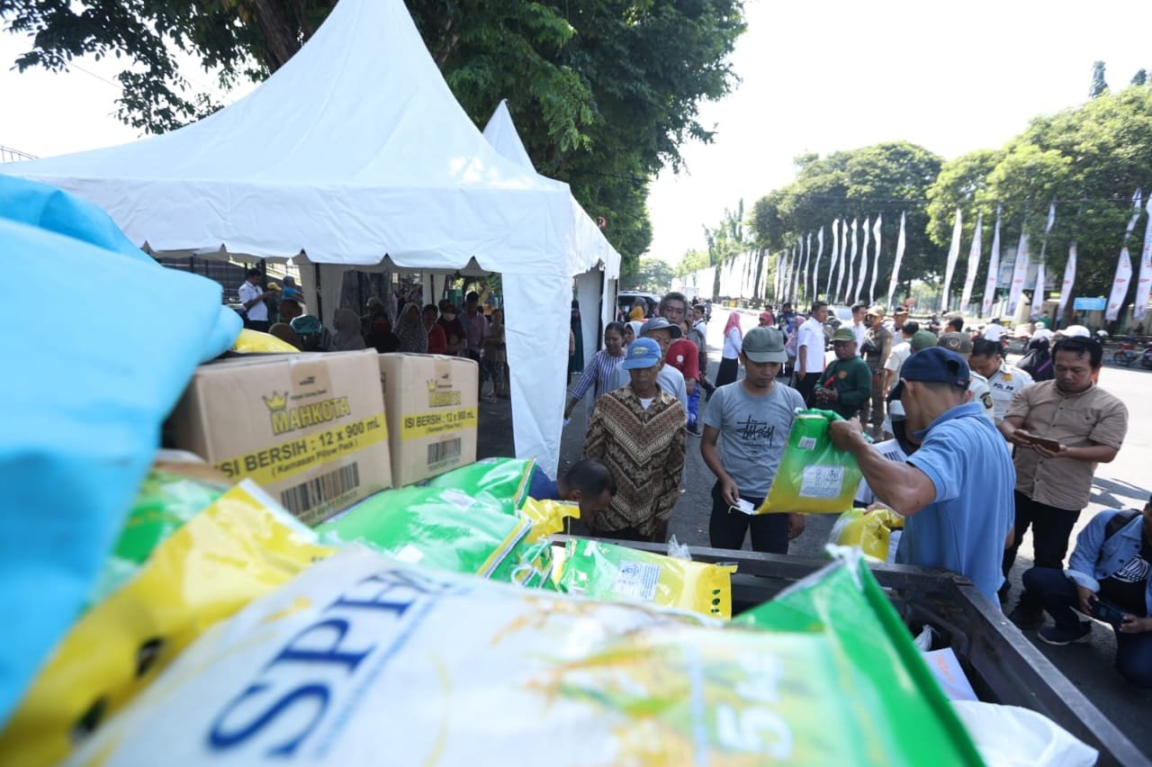 Ketua DPRD Banyuwangi Sebut Pasar Murah Jamin Pasokan Beras